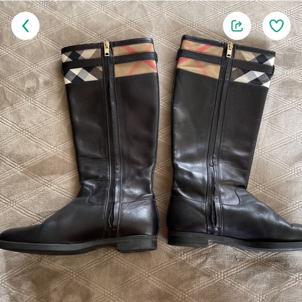Burberry Riding Boots size 7US